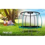 Neo-Sport profilirani vrtni trampolin 312 cm (10 ft) s unutarnjom mrežom, tirkizni | shoptok.hr