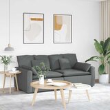  Modularna sofa s jastucima tamno siva Cene