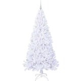  Umjetno božićno drvce s stalakom Bijelo 210 cm PVC i čelik | shoptok.hr