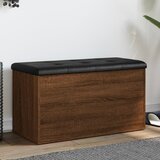 vidaXL Klupa za pohranu boja hrasta 82x42x45 cm od konstruiranog drva Cijene