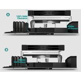 DeepCool AN600 uni cpu kuler 180W 120mm 500-1850rpm 61CFM LGA1851/1700/1200/1151/1150/1155, AM5/AM4 | ePonuda.com