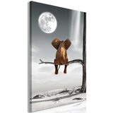  Slika - Elephant and Moon (1 Part) Vertical 80x120 Cijene