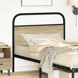  Zamjensko uzglavlje boja hrasta sonome 100 cm čelik i konstruirano drvo | shoptok.hr