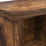  Vješalica za kapute na zidu Dimljeni hrast 75 x 16 x 26 cm | shoptok.hr