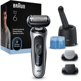 Braun Brijac Series 6 62-S7650cc mokro i suho brijanje za muškarce, srebrni | shoptok.hr