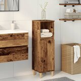 Maison Chic Kopalniška omarica - Kopalniški kabinet starinski les 30x30x100 cm inženirski les, (21794393) | Shoptok.si