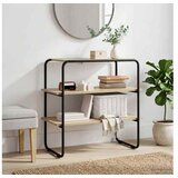 vidaXL Konzolna stolica Hrast sonoma 100 x 41 x 75 cm - Hrast sonoma 100 x 41 x 75 cm | shoptok.hr