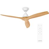 Klarstein Santa Elena stropni ventilator sa svjetlom | 132 cm | 35 W | Tihi rad | Drvo Cijene
