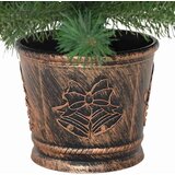 vidaXL Umestno božično drevo z stojalom Zelena 75 cm PVC, PE in jeklo | Shoptok.si