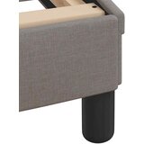  Krevet s madracem Dover smeđesivi 140x200 cm tkanina | shoptok.hr