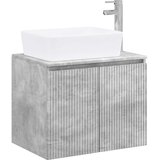  Set namještaja za kupaonicu Betonska siva Konstruirano drvo 62,5 x 44,5 x 50 cm | shoptok.hr