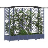  Povišeni krevet s mrežom i krovom Sivi 203,5 x 40 x 125 cm PP | Eponuda.ba