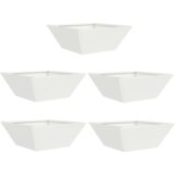 Set plastičnih sadilica Bijela Plastika 40 x 40 x 15 cm Složljivo | shoptok.hr