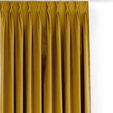 Filumi Gorčično rumena žametna zavesa za delno zatemnitev 265x175 cm Velto – | Shoptok.si