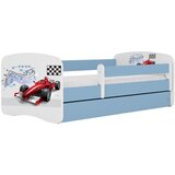  Drveni dječji krevet FORMULA s ladicom - 160x80 cm plavi | shoptok.hr