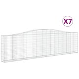  Lučne gabionske košare 7 kom 400x30x100/120cm pocinčano željezo | Eponuda.com