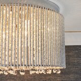  Endon 81980 - Kristalno plafonsko svetlo GALINA 10xG9/25W/230V matni hrom | Eponuda.com