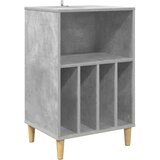 Stalak za gramofon Betonska siva 47 x 39,5 x 74,5 cm | shoptok.hr