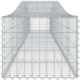  Lučne gabionske košare 25 kom 400x50x40/60 cm pocinčano željezo | shoptok.hr