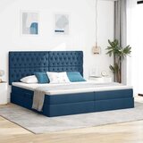  s madracem i skladištem Plava 200 x 200 cm tkanina | shoptok.hr