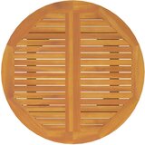  Vrtni stol Ø 110 x 75 cm od masivnog bagremovog drva | shoptok.hr