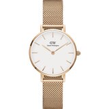 Daniel Wellington Analogni sat 'Petite Melrose RG White' rozo zlatna | shoptok.hr
