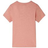  Dječja majica kratkih rukava svjetlonarančasta 104 | shoptok.hr