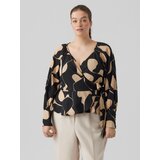 Vero Moda Curve Lydia Bluza Črna | Shoptok.si