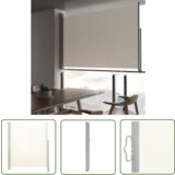  The Living Store Zložljiva stranska tenda za teraso 160x300 cm krem - Stranska Tenda, (21742853) Cene