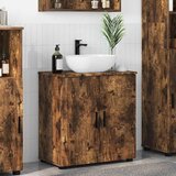  Kupaonski ormar s pohranom Dimljeni hrast 61 x 35 x 64 cm | shoptok.hr