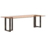  Noge jedilne mize v obliki črke T 2 kosa 50x35x(72-73) cm jeklo, (21828614) | Shoptok.si