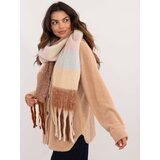 Wool Fashion Italia Scarf-AT-SZ-2312501.62-light brown | shoptok.hr