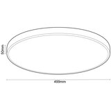  LED prigušiva stropna svetiljka sa glasovnim upravljanjem OPAL LED/48W/230V + daljinski upravljač | Eponuda.com