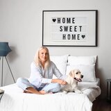  Slika - Cinema Light Box (1 Part) Vertical 90x60 U crnom drvenom okviru | shoptok.hr