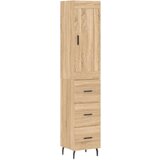 vidaXL Visoka omara sonoma hrast 34,5x34x180 cm inženirski les, (20819058) | Shoptok.si
