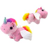 Unicorn Plush Pull-On Jumping Horse Pink | shoptok.hr