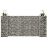 vidaXL Gabionska sadilica u H-obliku od čelične žice 260 x 40 x 120 cm Cijene