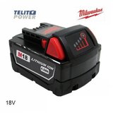 Telit Power Milwaukee M18 4.0Ah REDLITHIUM™ XC Baterija – Produžena snaga za zahtevne zadatk | ePonuda.com