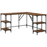  Radni stol boja dimljenog hrasta 139x139x75cm konstruirano drvo | Eponuda.ba