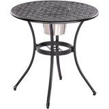 Gardenson Set Za Balkon Rhodos, Barva Grafita, 3-Delni | Shoptok.si