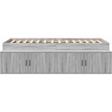  Krevetna konstrukcija Siva Sonoma 80 x 200 cm Konstruirano drvo | shoptok.hr