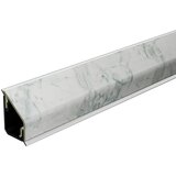 CUCINE Kutna lajsna za radne ploče Design 3570 Marmo Bianco (64 x 1,6 x 2,4 cm) | shoptok.hr