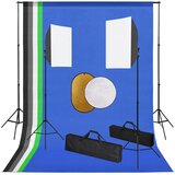  Fotografska oprema sa svjetiljkama, pozadinom i reflektorom | Eponuda.com