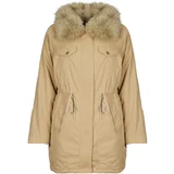 Guess LUCIE PARKA FAUX FUR Bež