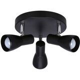 Candellux Lighting Mat crna stropna svjetiljka s metalnim sjenilom 29x29 cm Picardo – | shoptok.hr