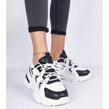 D/CEO marka niezdefiniowana Black-and-white women's sports sneakers Lamula | ePonuda.com