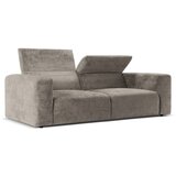 Micadoni Home Sivo-rjava sedežna garnitura 234 cm Cruz – | Shoptok.si