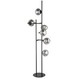  ondaluce - podna lampa jewel 6xE14/10W/230V 166 cm crna/zadimljena crna | Eponuda.com