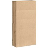 vidaXL Knjižna omara artisan hrast 60x24x120 cm inženirski les | Shoptok.si