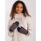 Wool Fashion Italia Gloves-AT-RK-2310.61-navy blue | shoptok.hr